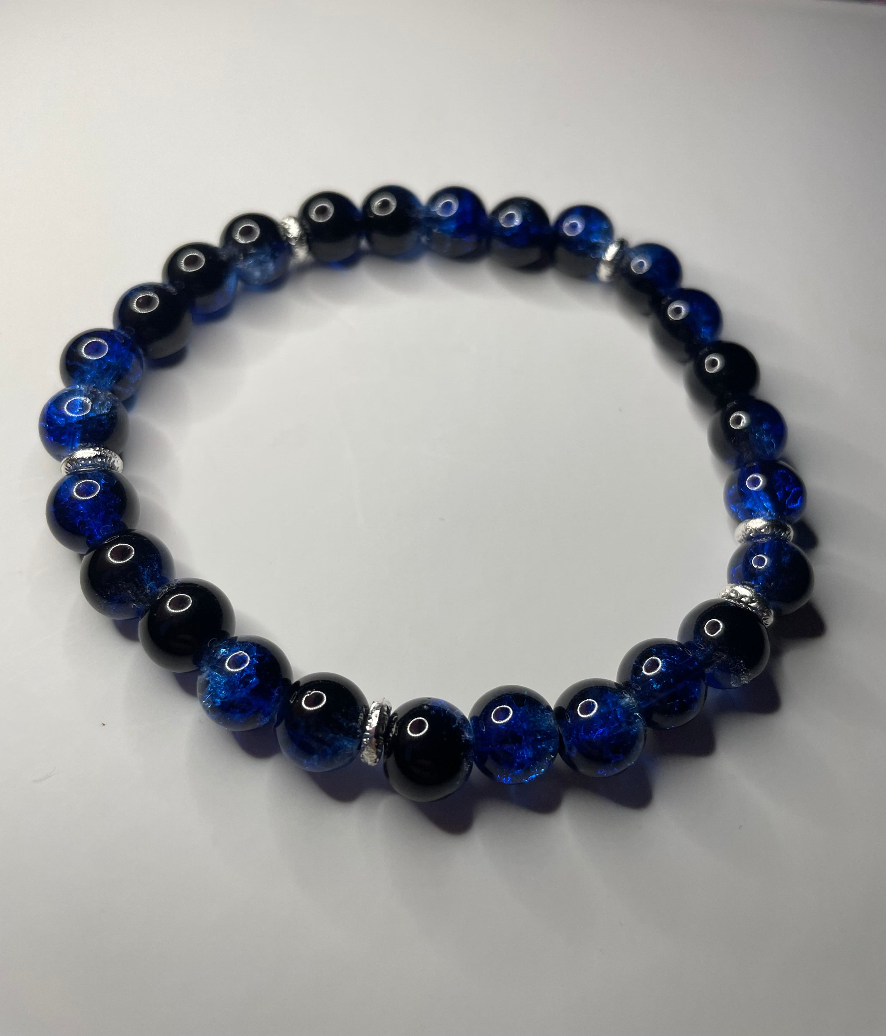 Blue&Black Cristal Bracelet