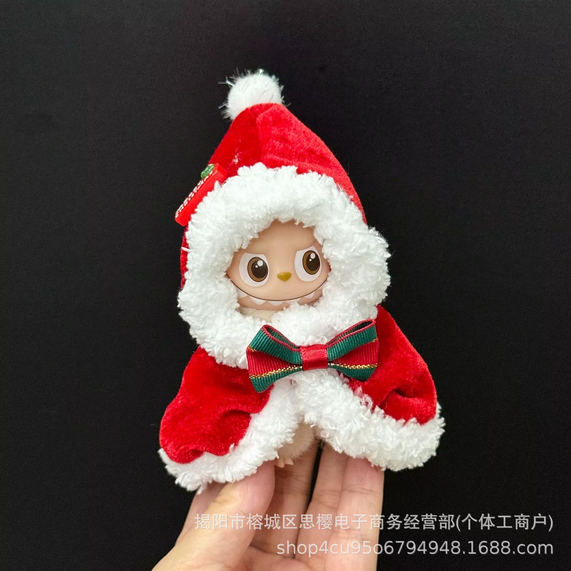 Labubu Accessories Clothes Suitable for V1 V2 V3 V4 Labubu Christmas Deer Set Labubu Red Clothing Christmas Fashion Gift