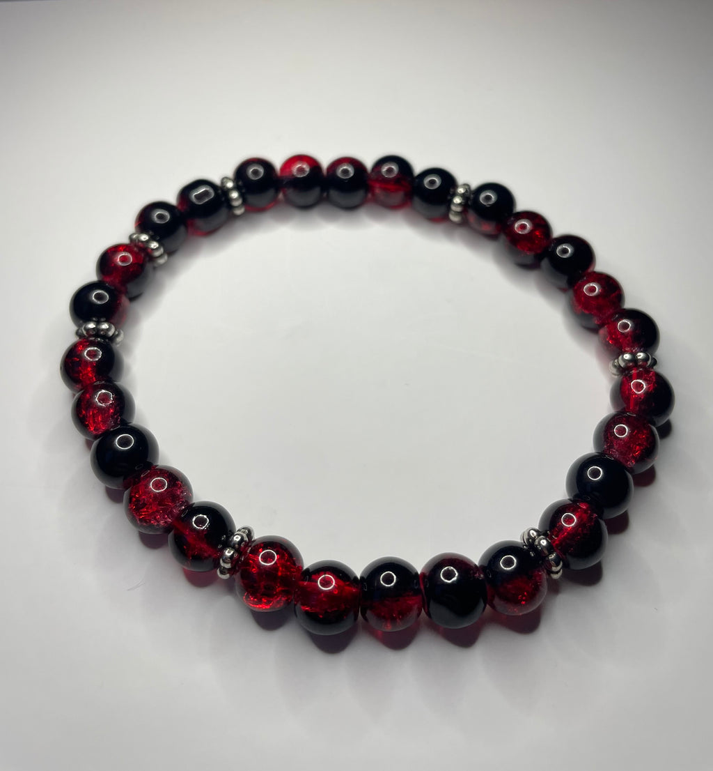 Red&Black Cristal Bracelet