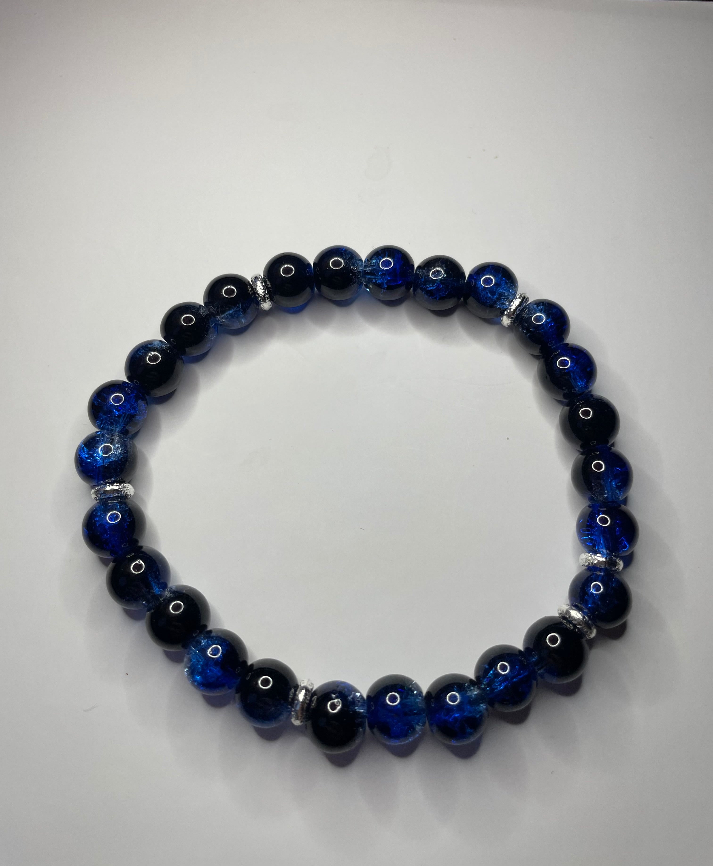 Blue&Black Cristal Bracelet