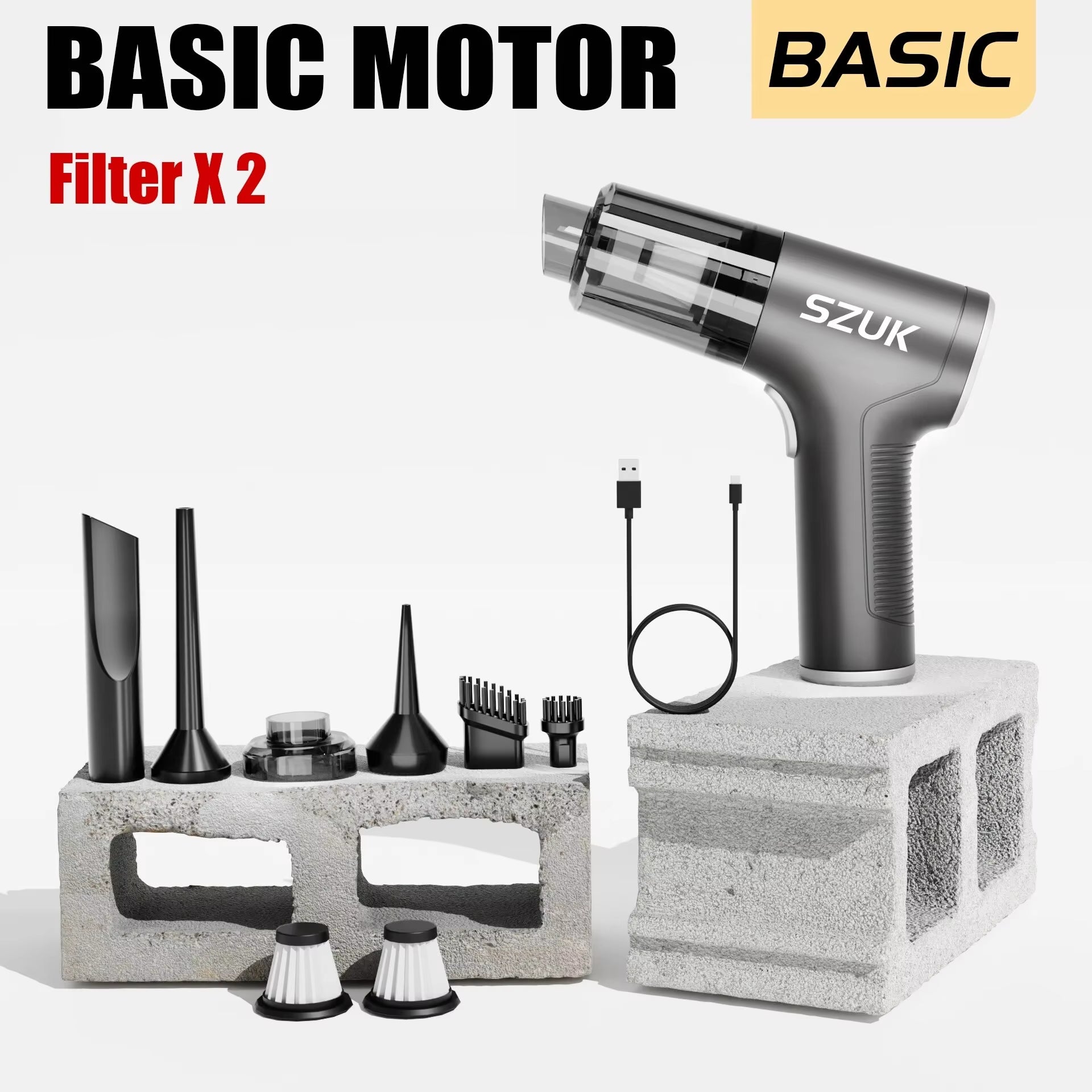 Car Vacuum Cleaner Mini Portable Duster Handheld Cleaning Machine Home Appliance Powerful Wireless Vacuum Cleaner